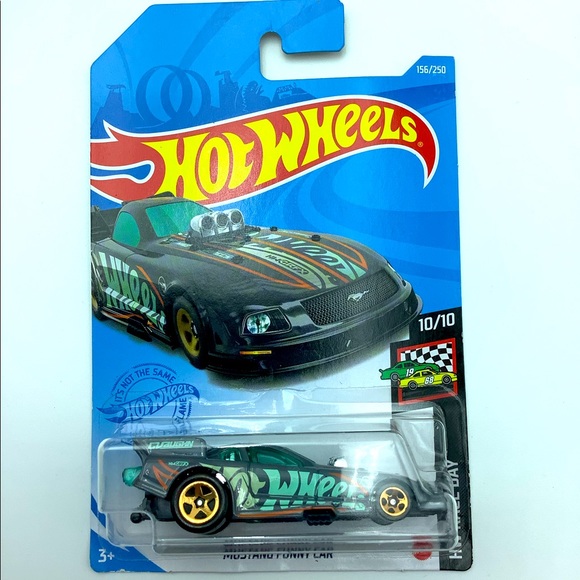 HOTWHEELS.. COLLECTIBLE , TREASURE HUNT.. MUSTANG FUNNY CAR🚙 .. BNIP - Picture 1 of 4